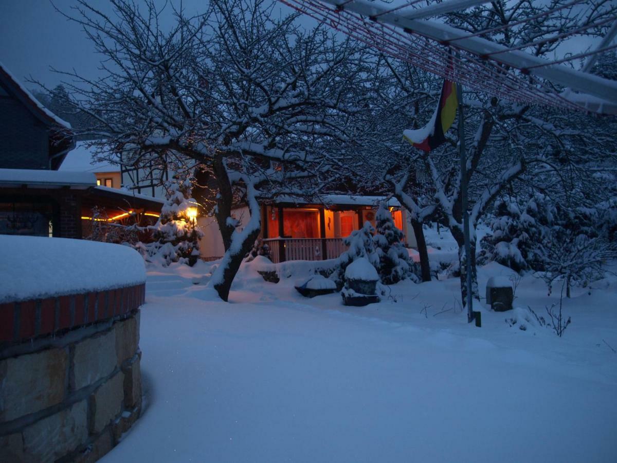Ferienhaus Hagenwinkel Gernrode  Dış mekan fotoğraf